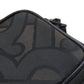 BURBERRY Shoulder Bag Nylon black B logo total pattern Women Used Authentic