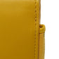 FENDI Bifold Wallet leather yellow FF Cube Women Used Authentic