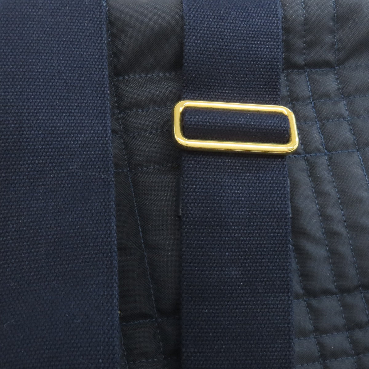 PRADA Tote Bag BN1877 Nylon Navy Canapa 2WAY