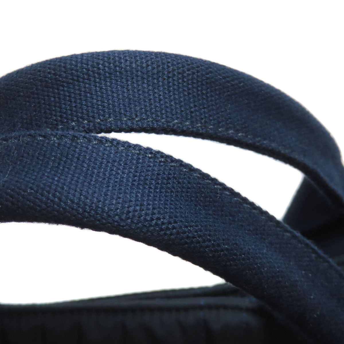 PRADA Tote Bag BN1877 Nylon Navy Canapa 2WAY