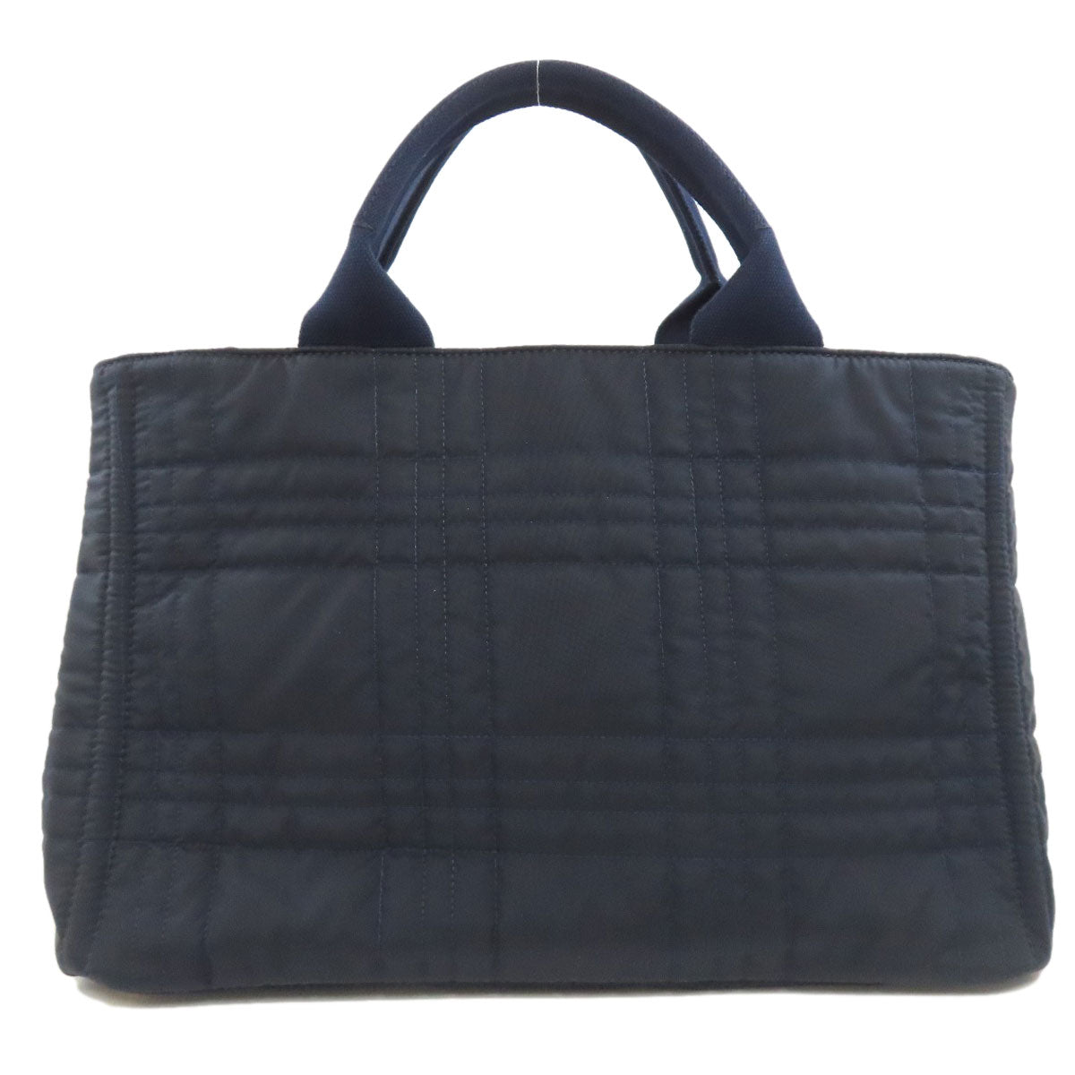 PRADA Tote Bag BN1877 Nylon Navy Canapa 2WAY