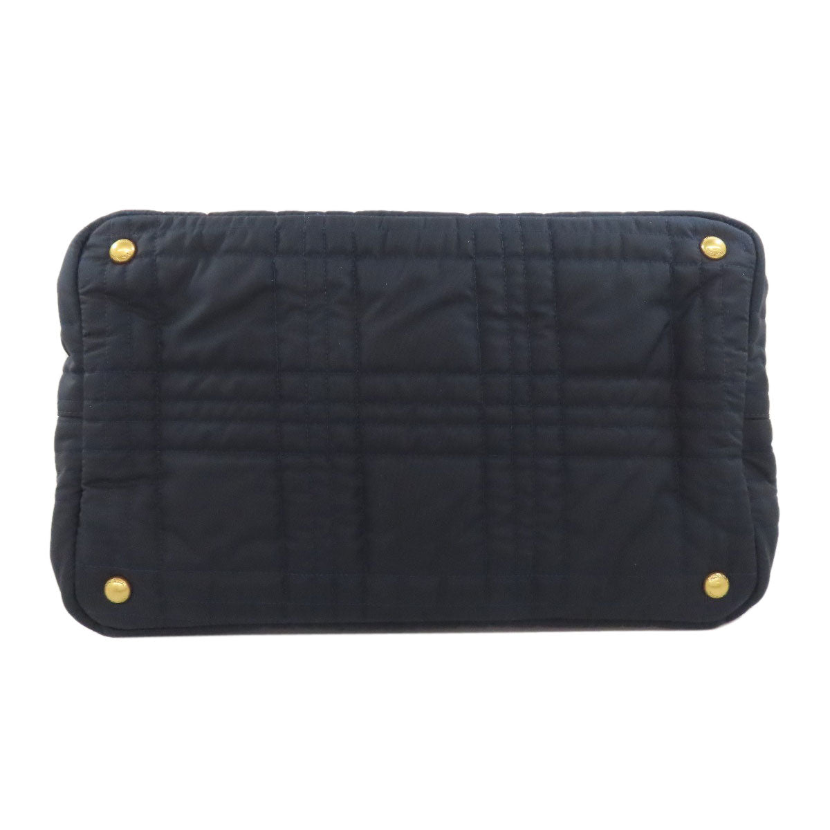 PRADA Tote Bag BN1877 Nylon Navy Canapa 2WAY