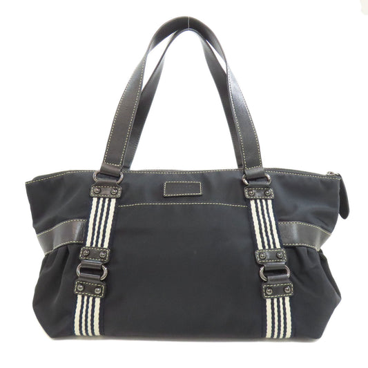 BURBERRY Tote Bag Nylon black logo