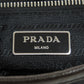 PRADA Shoulder Bag Nylon black Long shoulder