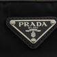 PRADA Shoulder Bag Nylon black Long shoulder