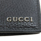 GUCCI Long Wallet Purse 795296 leather black logo mens Used Authentic