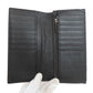GUCCI Long Wallet Purse 795296 leather black logo mens Used Authentic