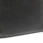 SAINT LAURENT Long Wallet Purse leather black Simple design mens Used Authentic