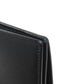SAINT LAURENT Long Wallet Purse leather black Simple design mens Used Authentic