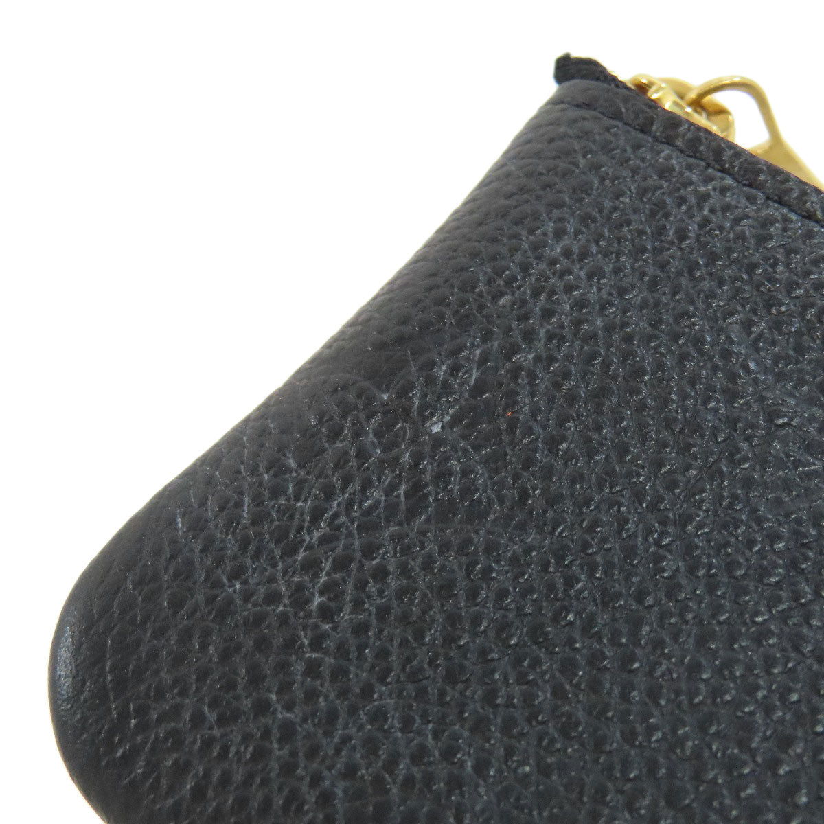 LOUIS VUITTON Coin case M80879 Ann Platt black Pochette Kle mens Used Authentic
