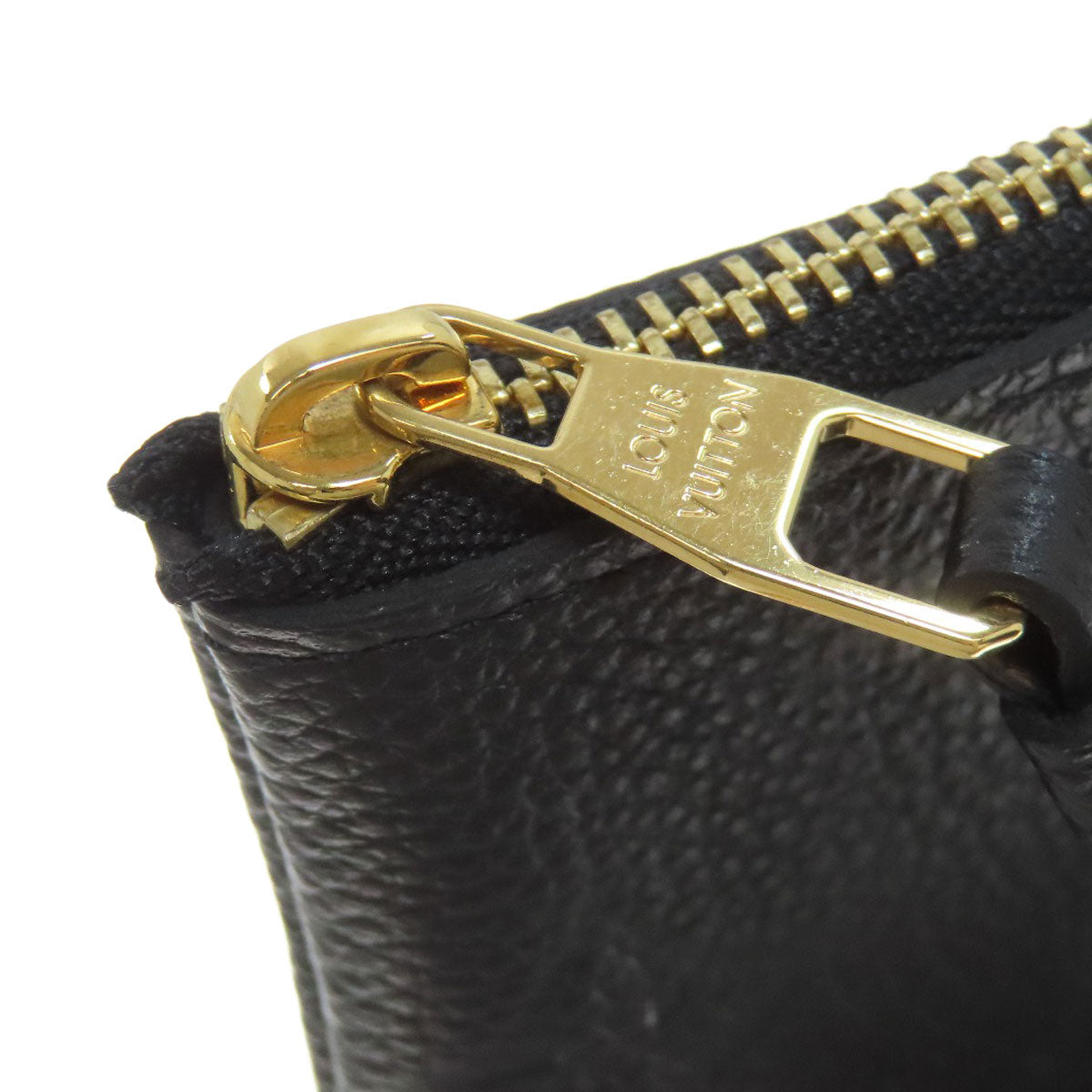 LOUIS VUITTON Coin case M80879 Ann Platt black Pochette Kle mens Used Authentic