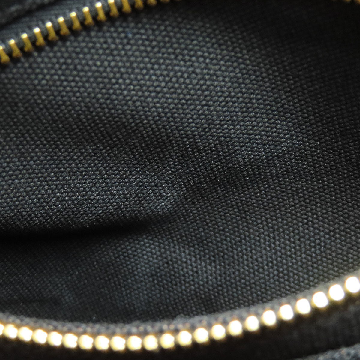 PRADA Handbag canvas black Canapa 2WAY Women Used Authentic