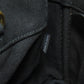 PRADA Handbag canvas black Canapa 2WAY Women Used Authentic