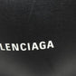 BALENCIAGA Tote Bag leather black 2WAY Women Used Authentic