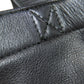 BALENCIAGA Tote Bag 541842 leather black logo shopper tote Women Used Authentic