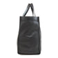 BALENCIAGA Tote Bag 541842 leather black logo shopper tote Women Used Authentic
