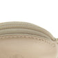 LOEWE Coin case Calfskin beige Anagram Round Shape Women Used Authentic