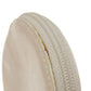 LOEWE Coin case Calfskin beige Anagram Round Shape Women Used Authentic