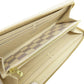 LOUIS VUITTON Long Wallet Purse N61210 Damier canvas white Portefeuille Clemence Women Used Authentic
