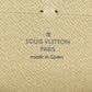 LOUIS VUITTON Long Wallet Purse N61210 Damier canvas white Portefeuille Clemence Women Used Authentic