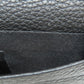 FENDI Bifold Wallet 7M0280 leather black logo Women Used Authentic