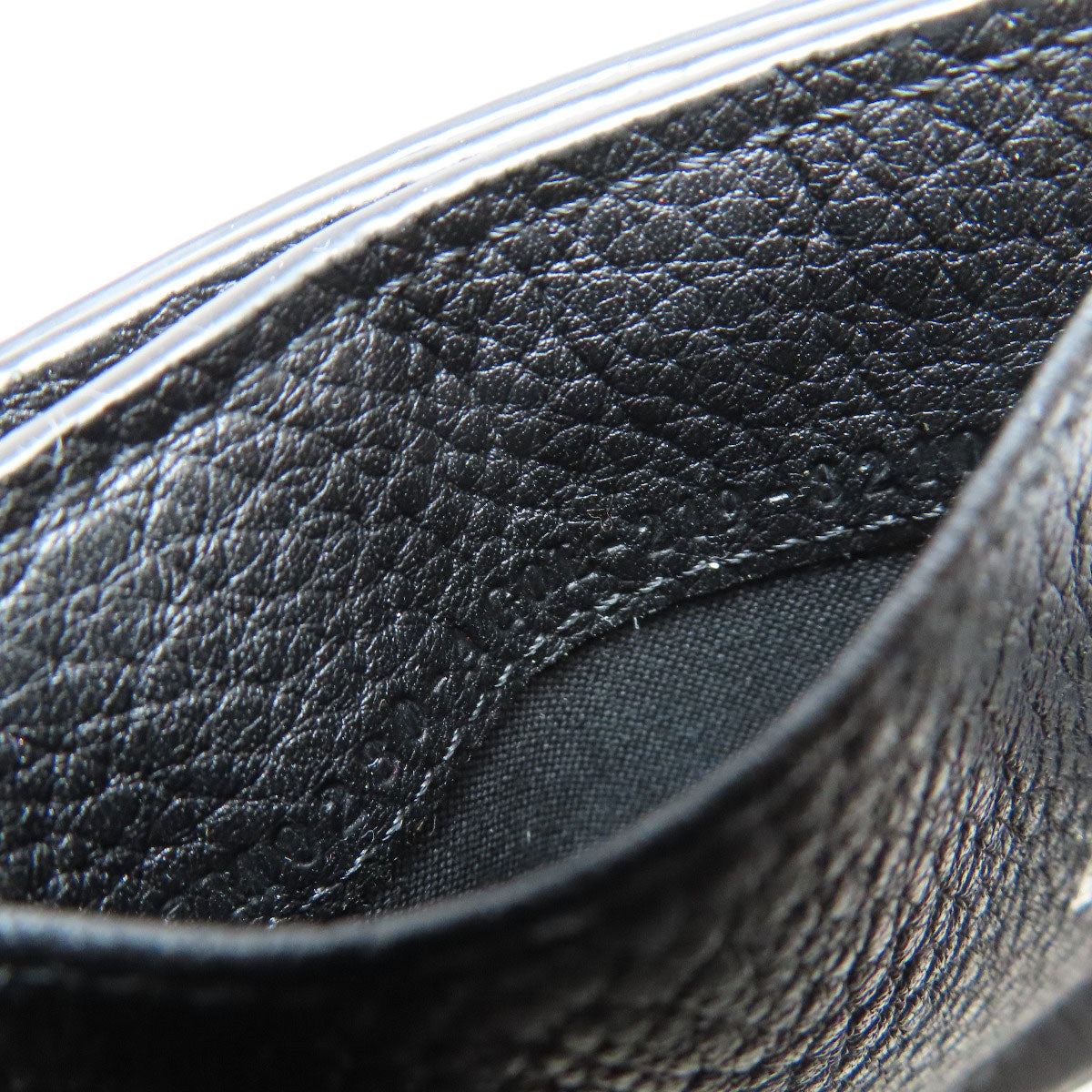 FENDI Bifold Wallet 7M0280 leather black logo Women Used Authentic