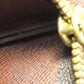 LOUIS VUITTON Coin case M62650 Monogram canvas Brown Pochette Kle Women Used Authentic