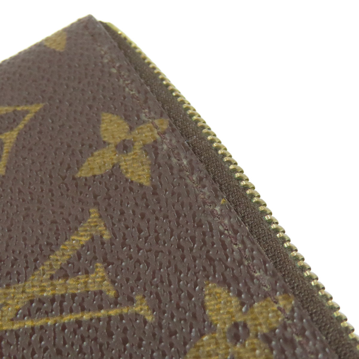 LOUIS VUITTON Coin case M62650 Monogram canvas Brown Pochette Kle