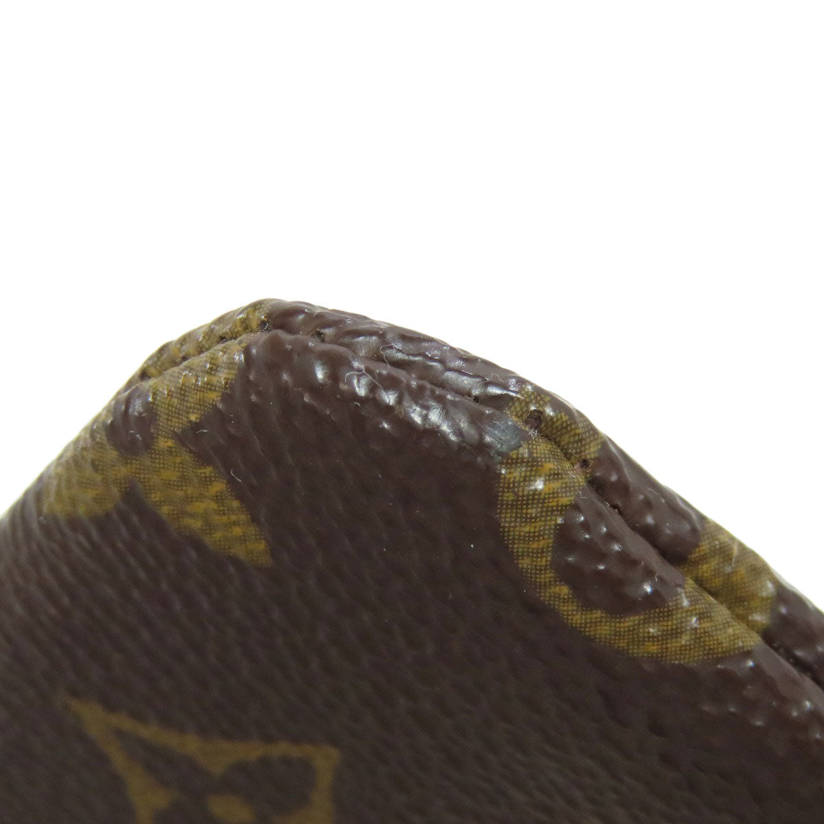LOUIS VUITTON Coin case M62650 Monogram canvas Brown Pochette Kle