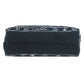 CHANEL Cosmetics Pouch cotton black Paisley Pattern Silver Metal with Scrunchie