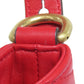 GUCCI Handbag 476674 Calfskin Red GG Marmont 2WAY