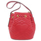 GUCCI Handbag 476674 Calfskin Red GG Marmont 2WAY