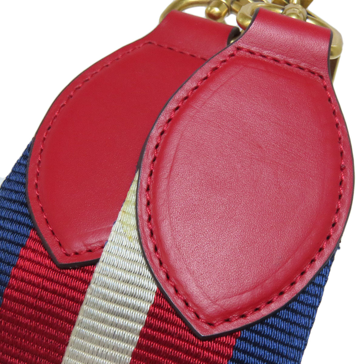 GUCCI Handbag 476674 Calfskin Red GG Marmont 2WAY