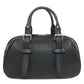 BURBERRY Tote Bag leather black Mini Boston Duffel bag