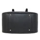 BURBERRY Tote Bag leather black Mini Boston Duffel bag