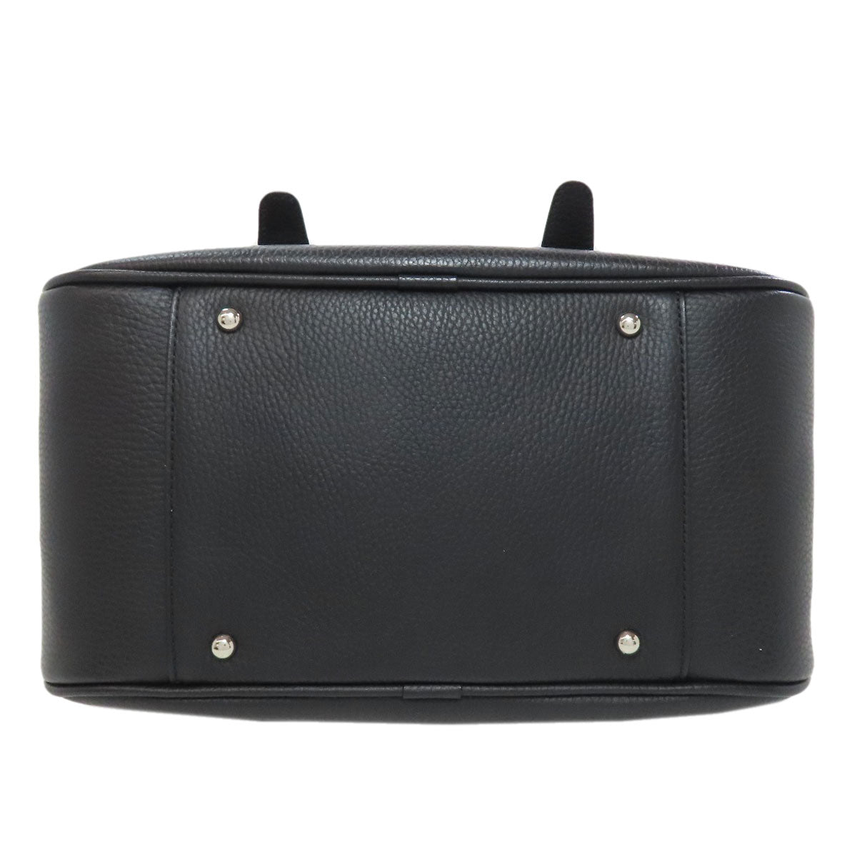 BURBERRY Tote Bag leather black Mini Boston Duffel bag