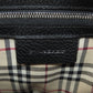 BURBERRY Tote Bag leather black Mini Boston Duffel bag