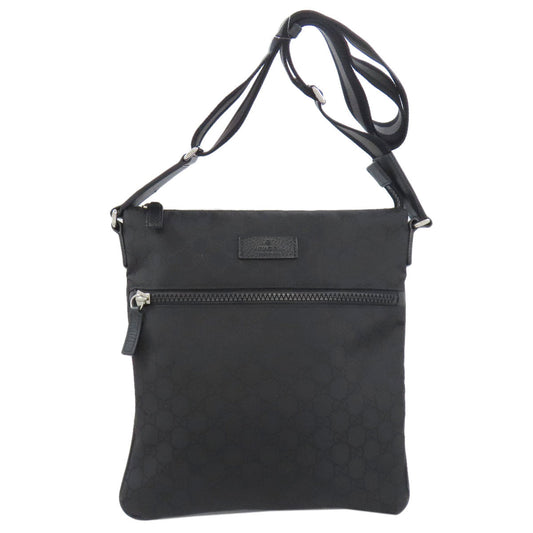 GUCCI Shoulder Bag 509639 Nylon black GG