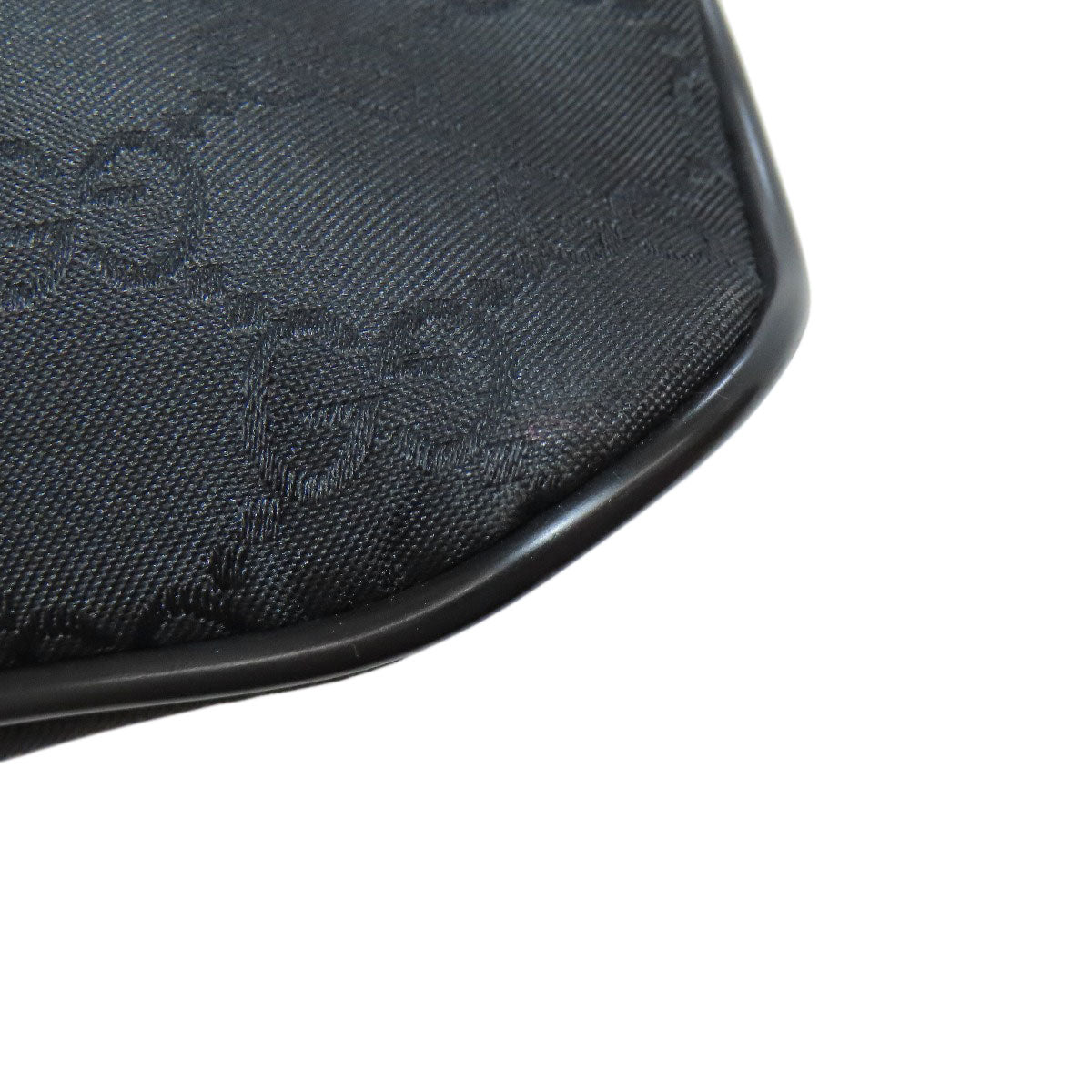 GUCCI Shoulder Bag 509639 Nylon black GG