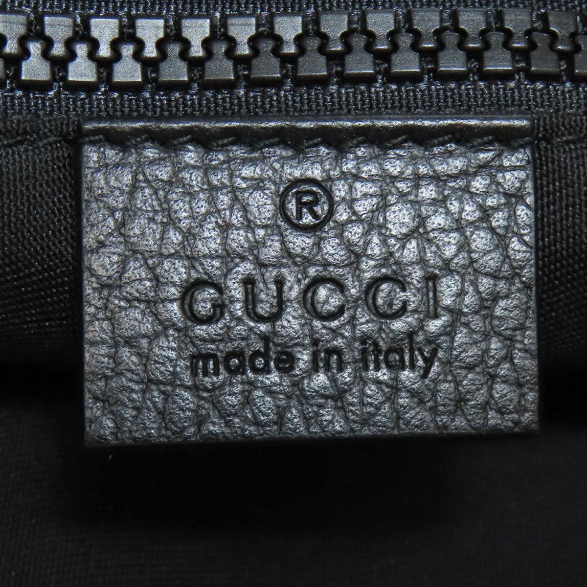 GUCCI Shoulder Bag 509639 Nylon black GG