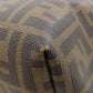 FENDI Tote Bag PVC Brown Zucca Pattern