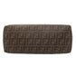 FENDI Tote Bag PVC Brown Zucca Pattern
