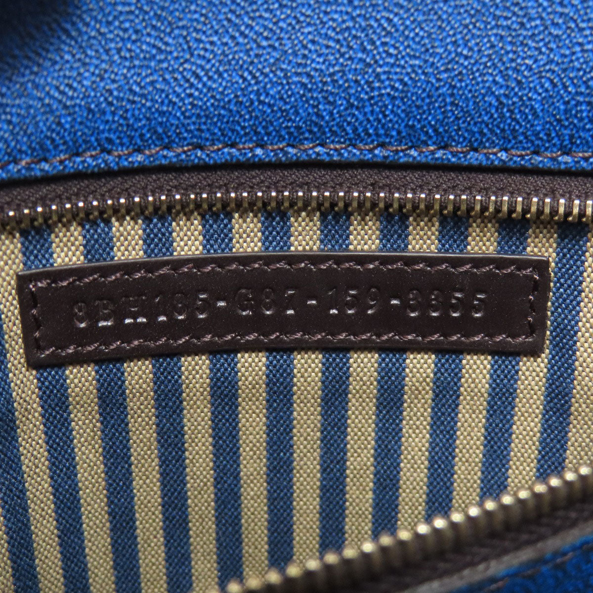 FENDI Tote Bag PVC Brown Zucca Pattern