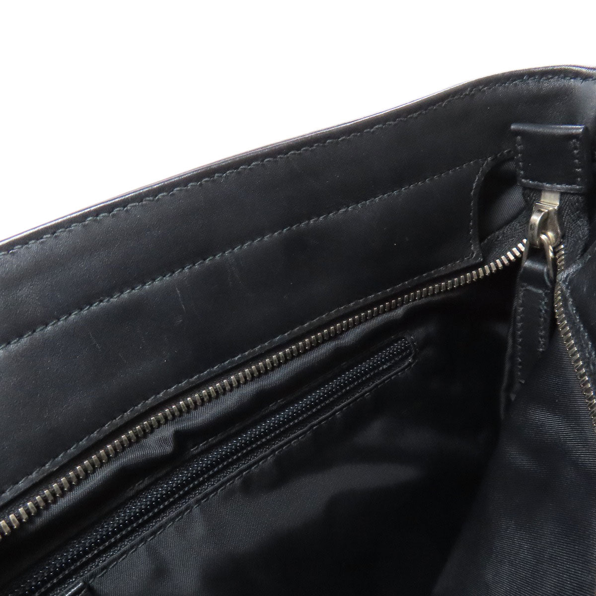 GUCCI Tote Bag 631245 canvas black Outlet sherry line Women Used Authentic