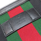 GUCCI Tote Bag 631245 canvas black Outlet sherry line Women Used Authentic