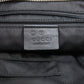 GUCCI Tote Bag 631245 canvas black Outlet sherry line Women Used Authentic