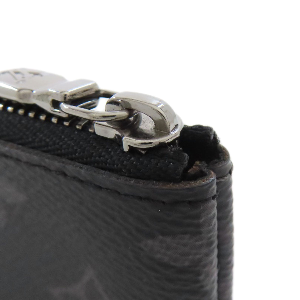 LOUIS VUITTON Coin case M80905 Monogram reverse gray Pochette Kle mens Used Authentic