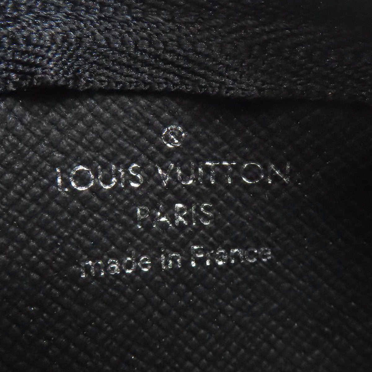LOUIS VUITTON Coin case M80905 Monogram reverse gray Pochette Kle mens Used Authentic