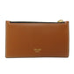 CELINE Coin case PVC black Triomphe mens Used Authentic
