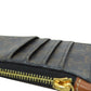 CELINE Coin case PVC black Triomphe mens Used Authentic
